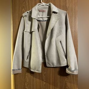 Philosophy Women’s Cream Blazer Jacket Sz M